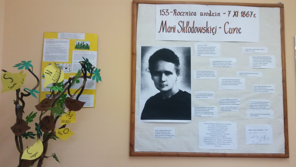 153 rocznica urodzin polskiej noblistki- Marii Skłodowskiej – Curie