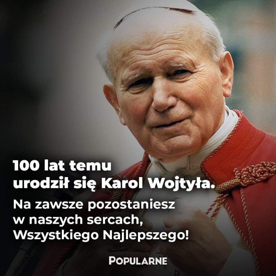 Laurka dla Jana Pawła II